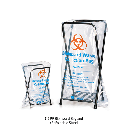 Stand, for Biohazard-bag, 60 X 90 cm