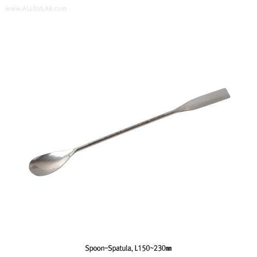 Spatula-Spoon, SS, L180, Blade - 10×55, Spoon - 17×38㎜