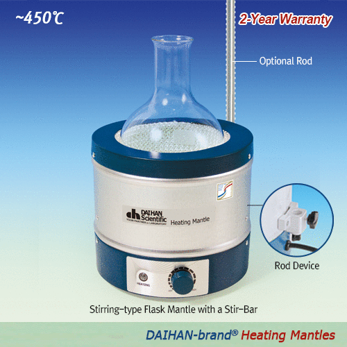 Heating mantle Stirrer, Al-case, w/control f.100ml 120V (=SL.Man8051.1)