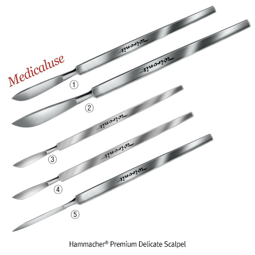 Fine Scalpels, L163mm