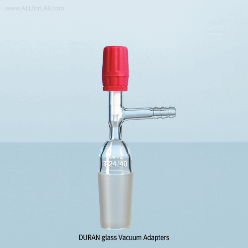 Vacu. Adapter, DURAN® Valve Bore 3mm, 14/23 (구.DH.GL160697)