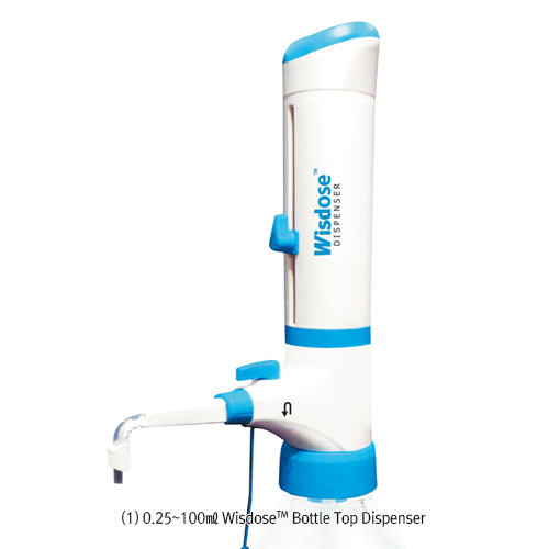 DH.Dos304Dispenser, Wisdose™,  Standard, 2.5 ~ 30 / 0.5ml , accu. ±0.15ml , cv. 0.03ml