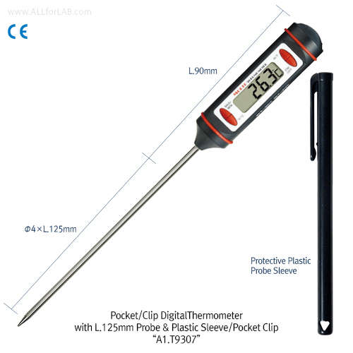 Thermometer Pocket, Pen-type -50~+300℃