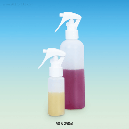 Spray Bottle, HDPE, 500㎖, Φ63×h235mm