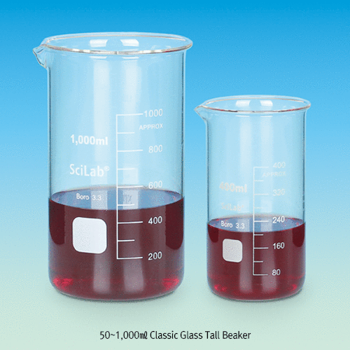 Beaker, Glass, Tall Form, 150ml, Φ 53×h100mm