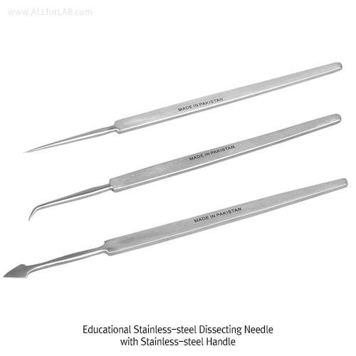 Dissecting Needle, with STS Handle, Lancet, L140mm