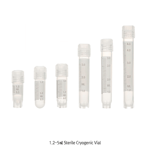 Vial cryo, 2.0ml round bottom