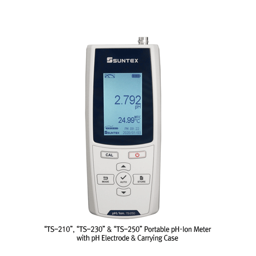Portable pH/mV/ORP/ION Meter TS-250 w/o Electrode