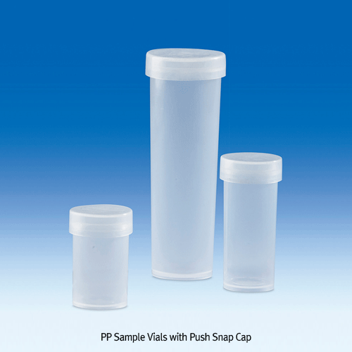 Vial pp sample 5ml w/cap