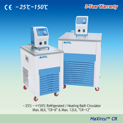 Circulation Bath Refrgerated, -25℃~ +150℃, 30lit. CR-30, 230V
