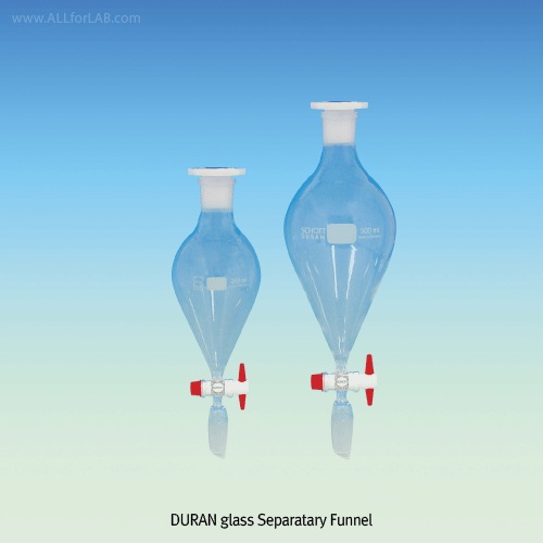 Funnel, sepa 24/40, 500ml, PTFE Cock 2.5