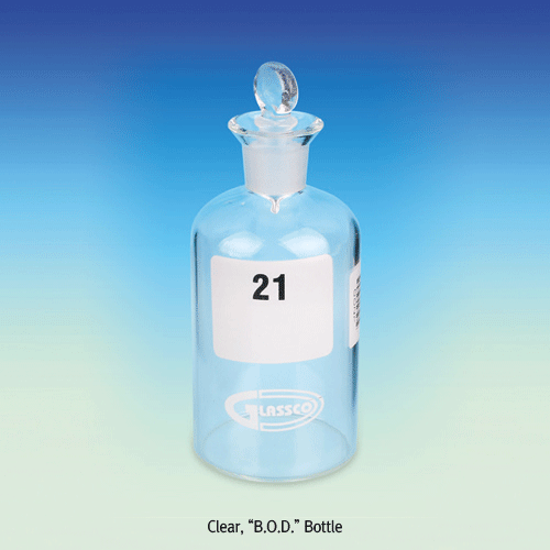 B.O.D. Bottles, Clear, w/Pennyhead Stopper, 300ml, No.97~120