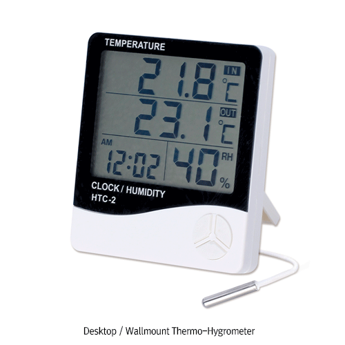Thermo-Hygrometer, with 3-row