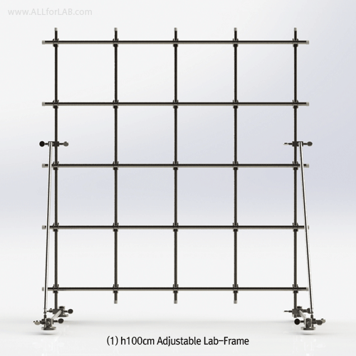 Lab-Frame, Adjustable, STS, L150×h100 cm, 6×4 Spaces