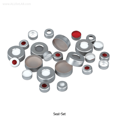 Septa, Red PTFE / White Silicone