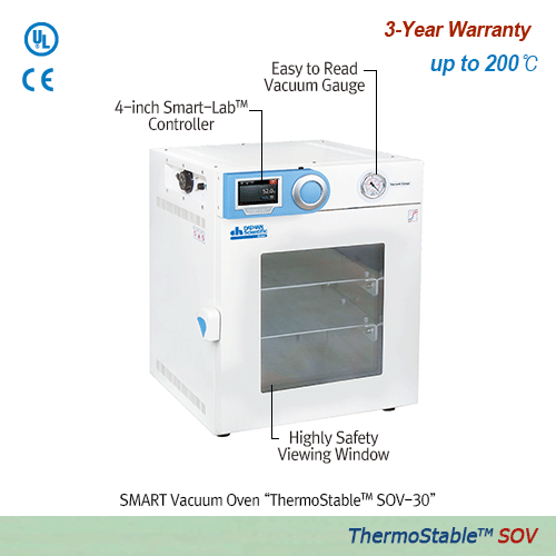 SMART Vacuum Oven, 230V, 30 Lit., SOV-30