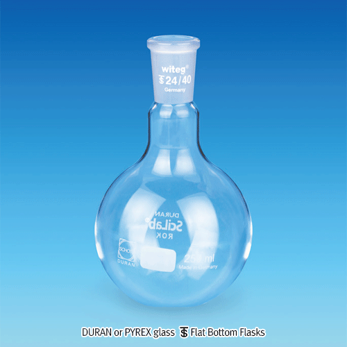 DURAN® Flask, flat bottom, 500ml, 24/29
