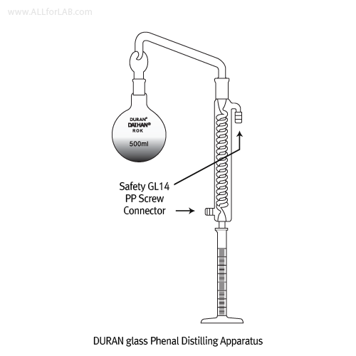 Phenal Distill, Appa. DURAN® 1000ml set
