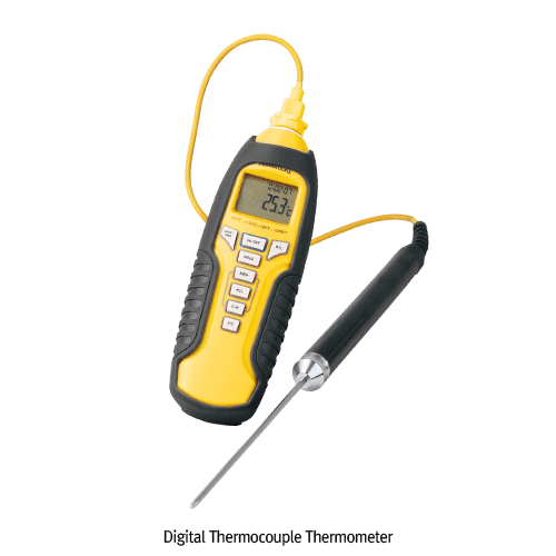 Thermometer Digital, with 1xK-Probe 1Ch.