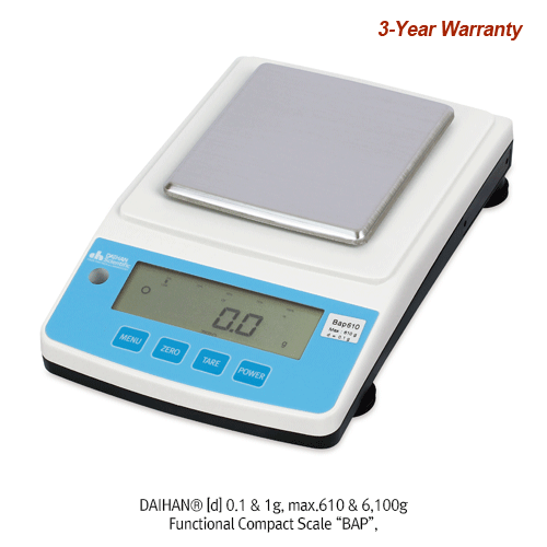 Precise Digital Lab-Balance, Max. 6,100g, d=1g, 230V, Ba6.1kS