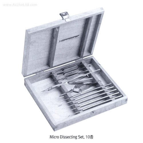 Forceps, Micro-dissecting, Straight, L100mm