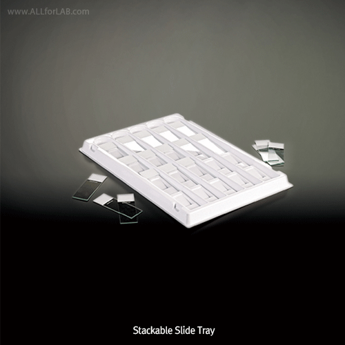 Tray slide, 20places white
