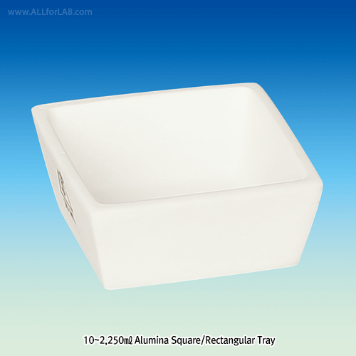 Alumina Tray, Square, 30㎖ , 50×50×22mm