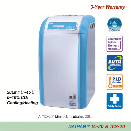 Mini CO2 Shaking Incubator, ICS-20, 120V(=SL.IncCS020.1)