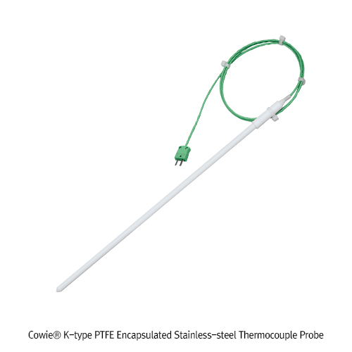 Temp. probe ptfe thermocouple type k body L400mm