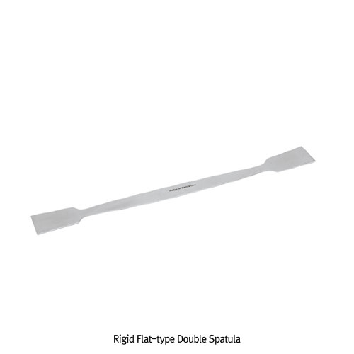 Double Spatula, STS, L210, 2 blade-25×30, stem-w14mm