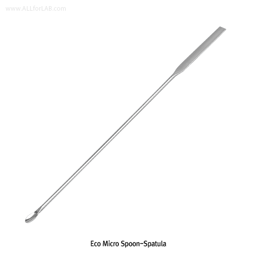 Micro Spoon-Spatula, L150, Bowl-3×5, Blade-5×50, stem-Φ2.5 mm
