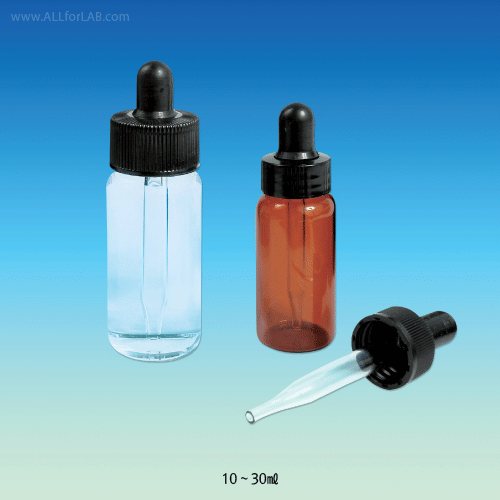 Bottle dropping mini clear 10ml