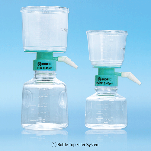 Vacuum Filtration, 500ml, NYLON, 0.22um, Sterilized (1/pkg, 12/cs)
