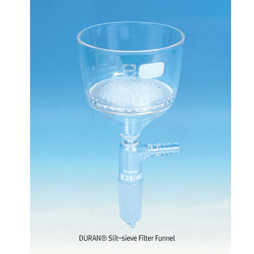 Sieve Filter Funnel DURAN®, w/vacu.Adapter, 24/29, 220ml