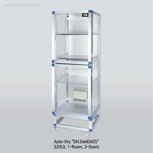 Auto-Dry Desiccator, Digital Control, 604Lit., 1-Rooms, 4-Doors, Outer:1154×535×1770mm(=SL.DeADDWS)