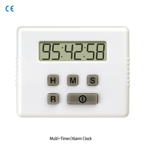 Timer/Stopwatch, Count-Down/-Up, Timer up to 99:59:59