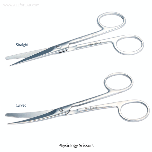 Scissors physiology  , Curved, 145mm