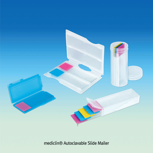 Slide Mailer, PP, 5 place, Square, 81×28×h17mm, Clear