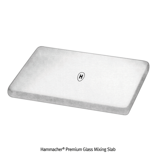 Glass Mixing Slab, 95×70×h6mm