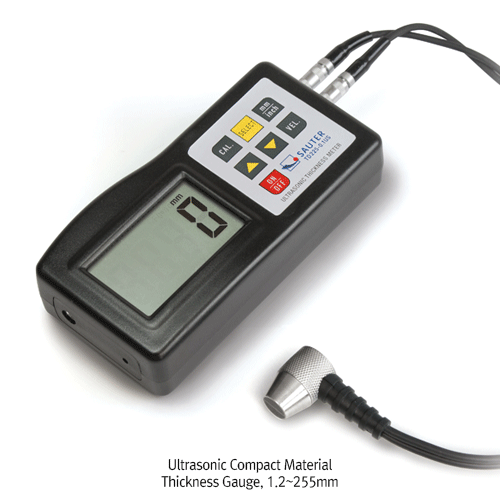 Thickness Gauge, Ultrasonic, 1.2~225mm, [d]0.1mm