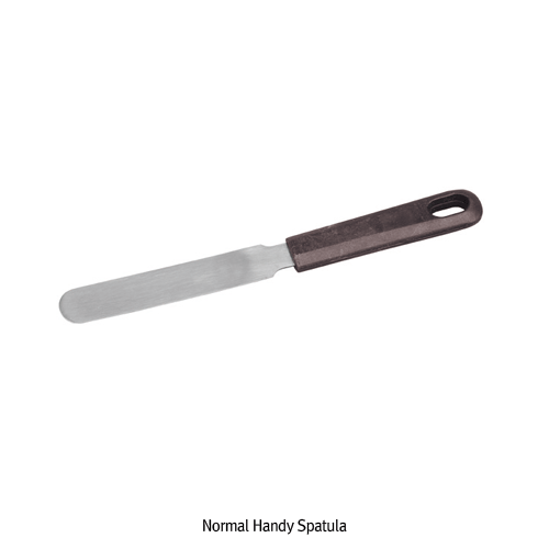 Handy Spatula, w/Plastic-handle, STS, L165, Blade-15× 75mm