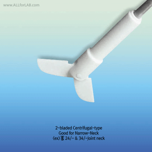 (Acc.)Stir-Shaft, PTFE, Rod-Φ12/10×L800 , Rotor-Φ110×h40mm, Good for 10/20Lit Reactors