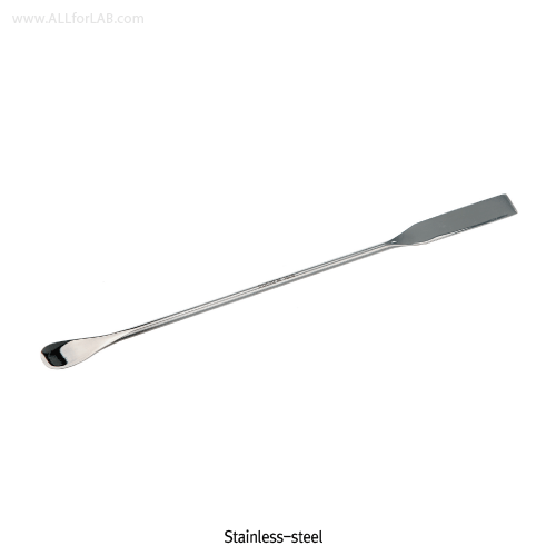 Spoon-Spatula, SS, L180, Spoon- 8×25mm, stem-Φ3mm