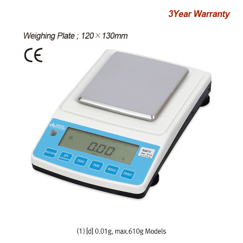 High-Precision Digital Lab-Balance, Max. 3100g, d=0.1g, 230V, Ba3.1k