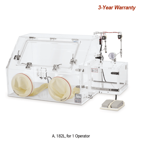 Premium PMMA Glove Box, GloB190, O.D. 800x500x550mm