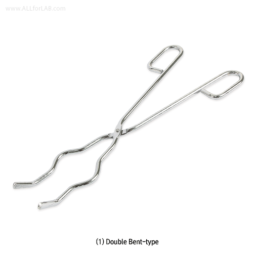 Crucible Tong, STS, L200mm, Grip capa. 27~ 75mm