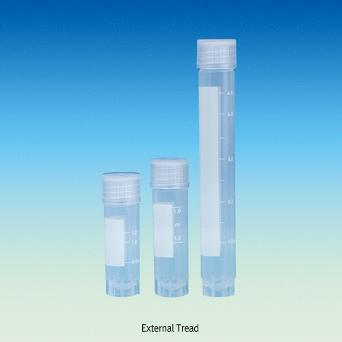 Sterile Internal Cryovial, 5.0㎖, 25Ea/Pk. 10Pk/Cs.