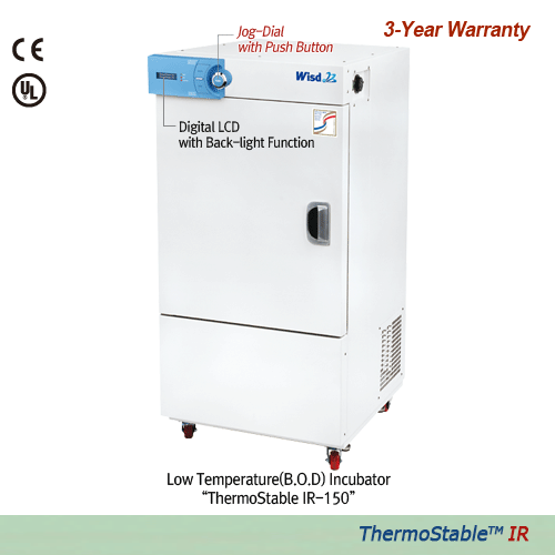 Incubator Low Temp.(B.O.D), 250lit. IR-250, 230V