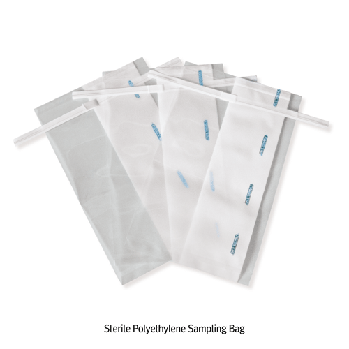 Bag, Sterile, Sampling, Wire-close, 114×229mm×450㎖