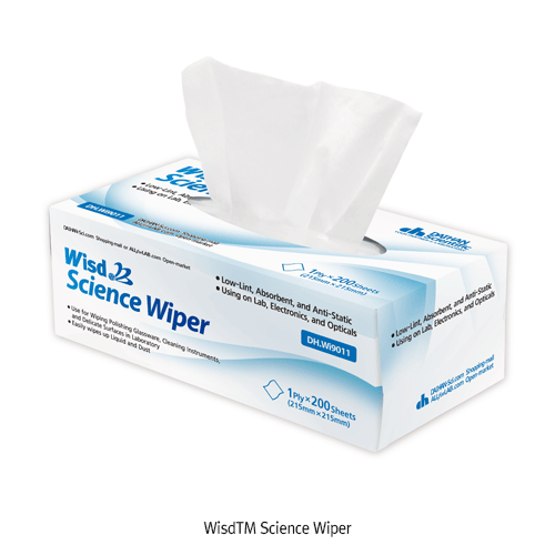Science Wiper, M, 215×200mm, 200Sheets/Pk.